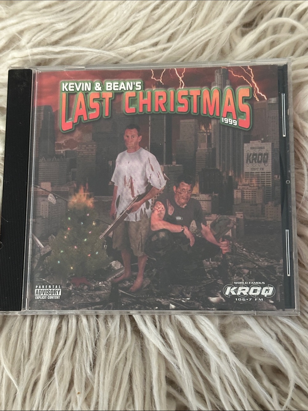 🎙️📻 KROQ 106.7 Kevin & Bean Show CD 🎧💿 "Kevin & Bean's Last Christmas"